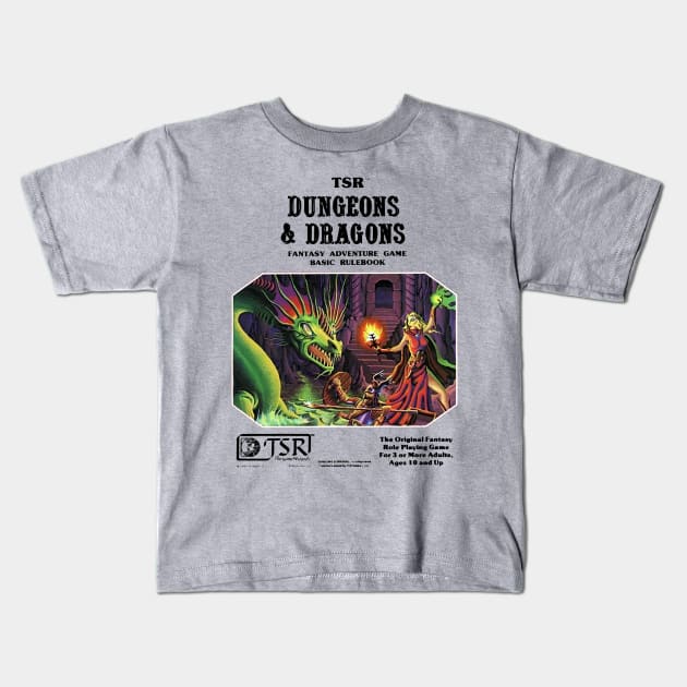 classic dungeons and dragons Kids T-Shirt by RboRB